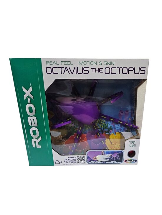 Robo-Tech Other - ROBO-X Octavius The Octopus Interactive Robotic Toy By Rose Art NIB